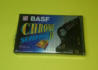 Magnetofonová kazeta BASF Chrome II 90 - nerozbalená