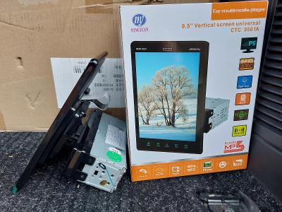 1DIN LCD ,CAR PLAY, funkce mirror link, bluetooth,touch 9,5inch 2649KČ
