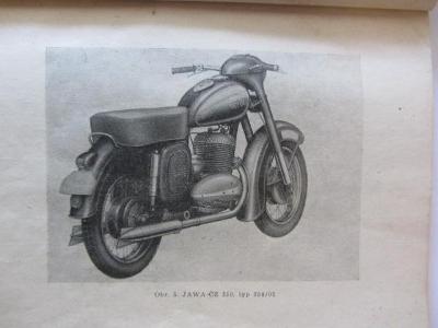 Motocykl Jawa 250 a 350ccm, 2ks kniha - Návod k obsluze a udržování