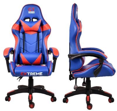 Herní židle EXTREME GT Blue/Red - Kancelářská počítačová židle