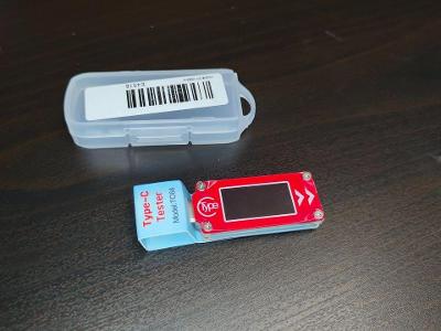 USB-C tester TC64 červený
