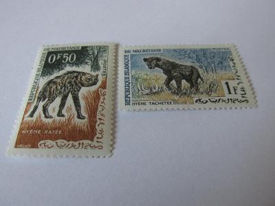 Známky Mauretánie 1963, Fauna - Hyeny