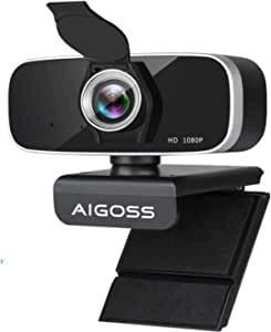 Webová kamera Aigoss 1080p webkamera s mikrofonem