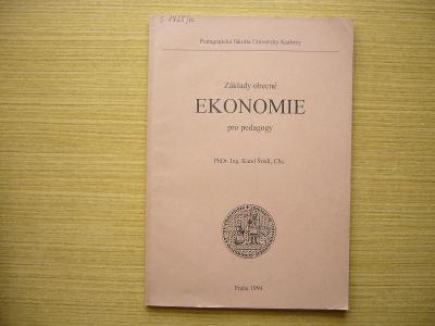 Karel Šrédl - Základy obecné ekonomie pro pedagogy | 1994 -n
