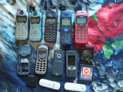 Starodávné mobilní telefony