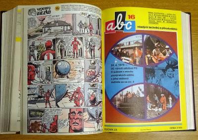 ABC ročník 23 (1978-79) - kniha, černé desky s potiskem