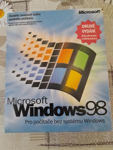 Krabicová verze Windows 98SE CZ