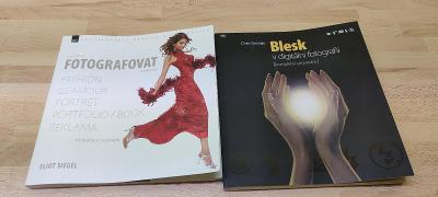 2 knihy o FOTOGRAFII (fashion, glamour, blesk, portrét)