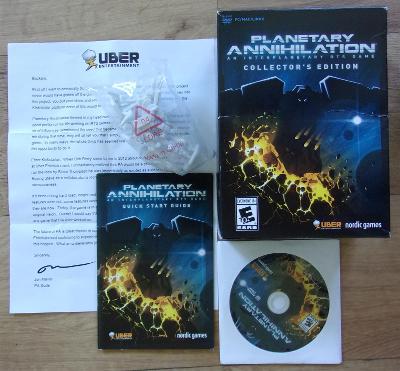 Planetary Annihilation Collector's Edition PC/Mac BOX angl. vydání