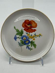 Míšeň, Meissen porcelánový okrasný talíř   