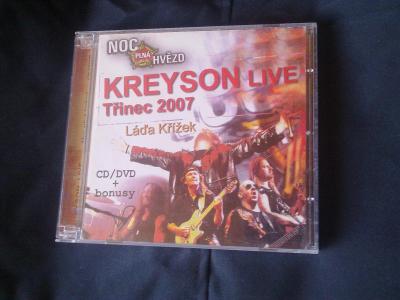 CD / DVD - KREYSON - LIVE Třinec 2007 + podpisy