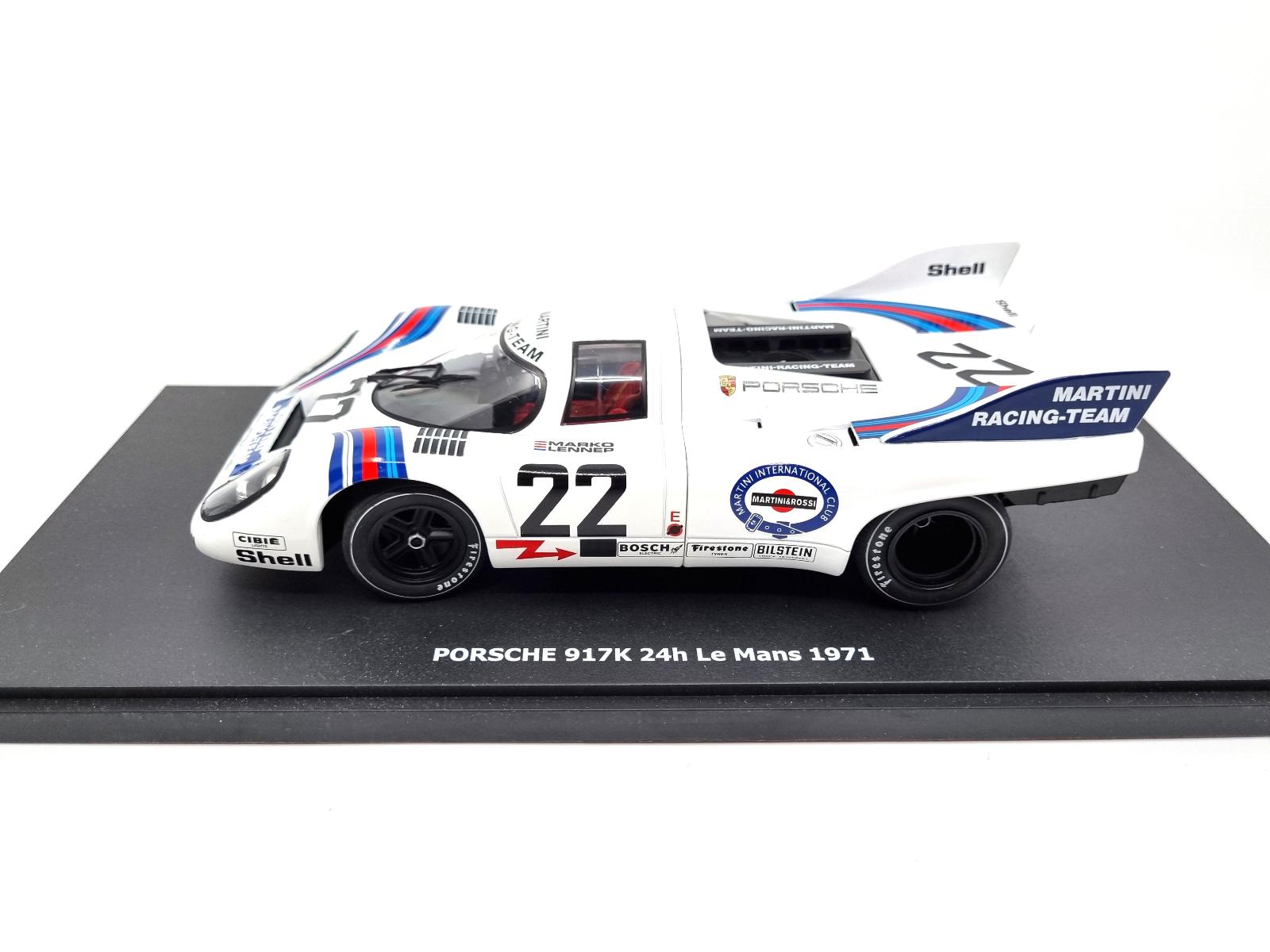 Porsche 917K #22 Marko/van Lennep Winner 24H Le Mans 1971 1:18 CMR