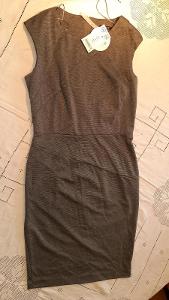 Nové dámské šaty Orsay vel 40 šedé pouzdrové