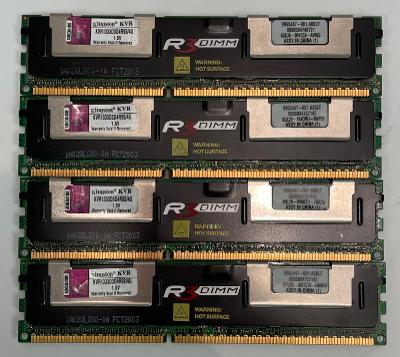 4x4Gb Kingston DDR3 1333MHz ECC Reg CL9 KVR1333D3D4R9S/4G