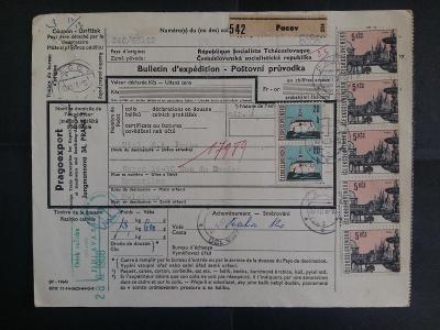 ČESKOSLOVENSKO - 1966 - Poštovní průvodka