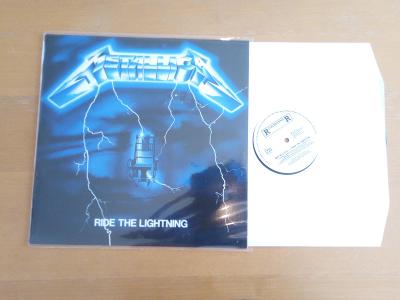 Gramodeska LP Metallica ...Ride the lightning 1984