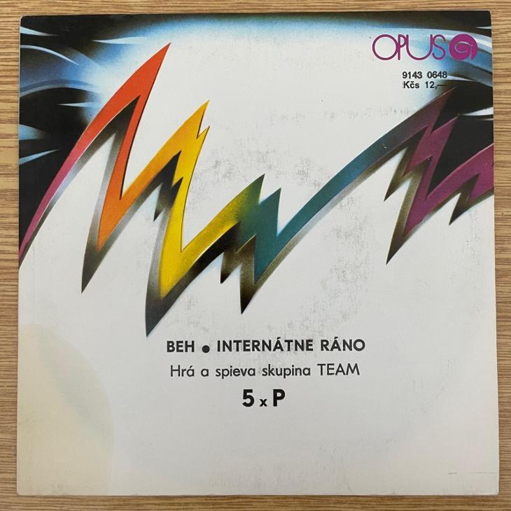 SP - Team – Beh • Internátne Ráno - LP / Vinylové desky