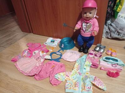 Panenka_miminko_Babyborn+ oblečení, doplňky navíc:-)