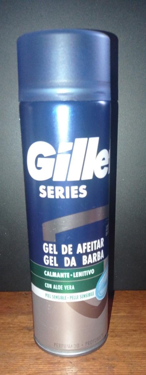 Gillette series gel na holení 200ml citlivá pleť Aloe - Kosmetika a parfémy