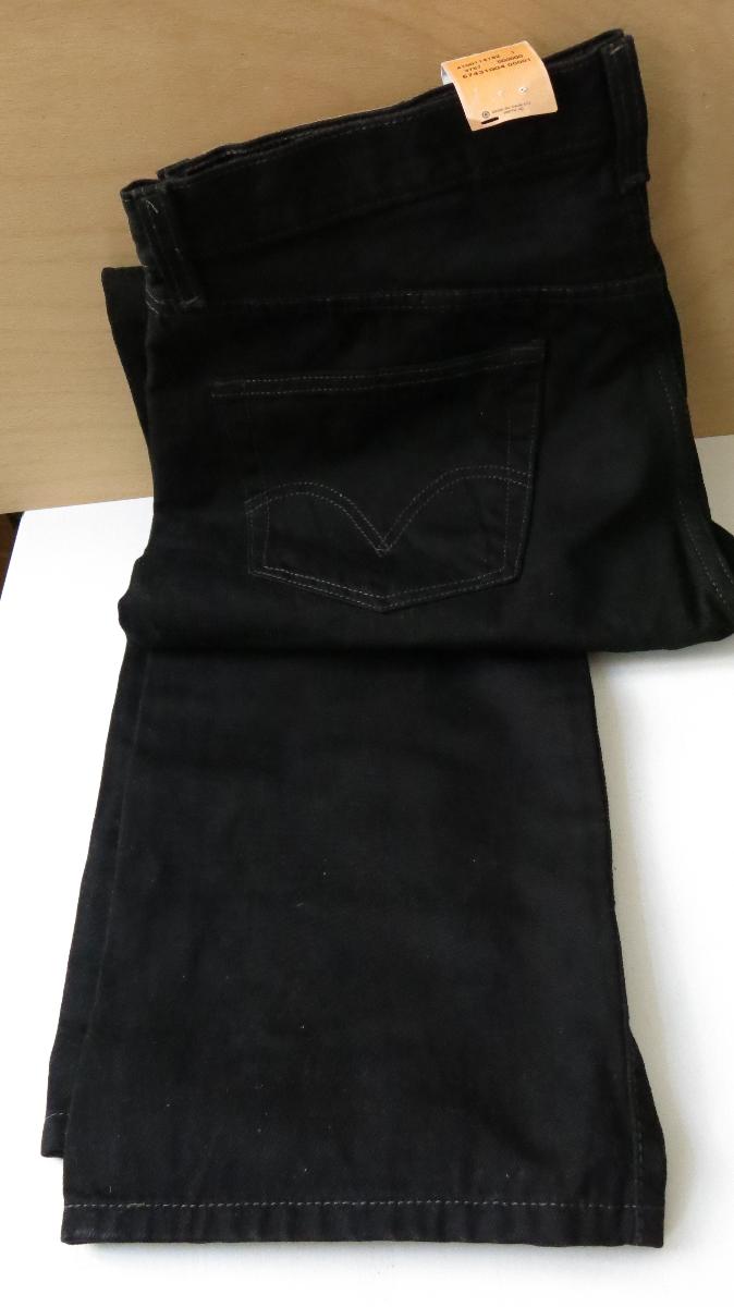 Džíny LEVI'S 501 W36/L34 černé  - Pánské oblečení