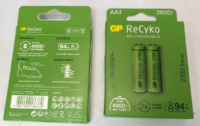 Nabíjacia batéria GP ReCyko 2700 AA (2 kusy v balení)