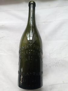 Historická pivní lahev 1L- SVIJANSKÝ PIVOVAR MAJ. ANT. KRATOCHVÍLE ML.