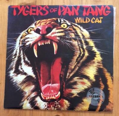 LP / TYGERS OF PAN TANG - WILD CAT - JUGOTON 