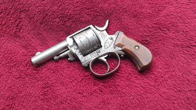 Historický revolver British Bull Dog cal.38CFDA1886 rytý Původní stav