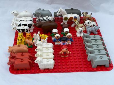 LEGO® DUPLO zvířátka a minifigurky mix
