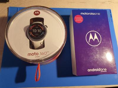 Motorola Moto One 4/64GB + Moto 360 Sport - Krásná Bílá Souprava!