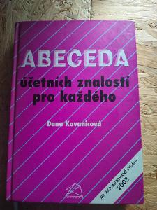 Kniha, Abeceda účetních znalostí pro každého, Dana Kavanicová  (0432)