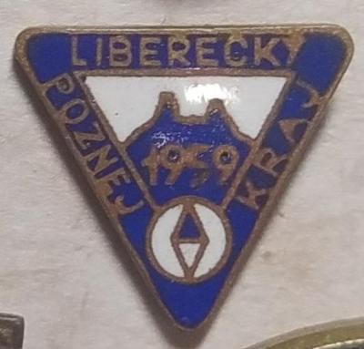 P209 Odznak Liberec - poznej liberecký kraj 1959 - 1ks