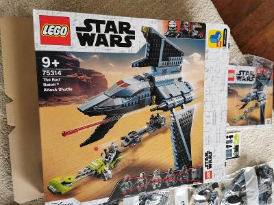 LEGO Star Wars 75314 Útočný letoun Vadné várky - bez figurek