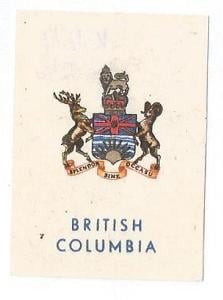 K.č. 5-K-1277 Znaky kanad. provincií...-krab. dříve k.č. 1236. British