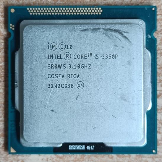 Intel Core i5-3350P SR0WS Quad Core Processor 3.1 GHz, Socket