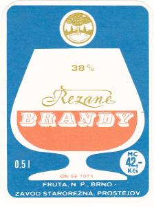 P.E. Řezané brandy - starorežná Prostějov