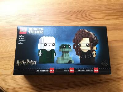 Lego Brickheadz 40496 Voldemort, Nagini a Bellatrix - nové