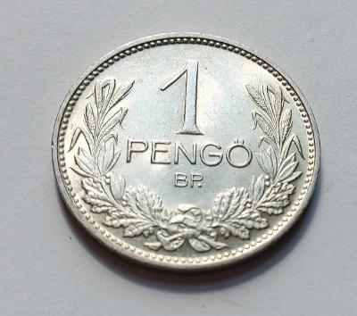 Maďarsko - 1 Pengo 1939. Ag. - (č.655)