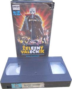 VHS: VIDEOKAZETA - ŽELEZNÝ VÁLEČNÍK , IRON WARRIOR