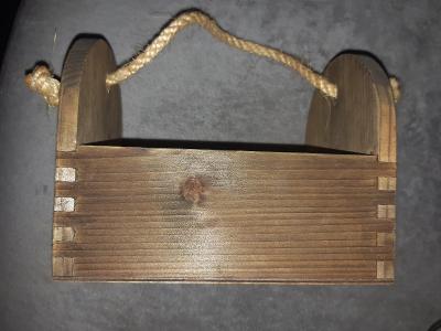 Box na dochucovadla - dřevěný