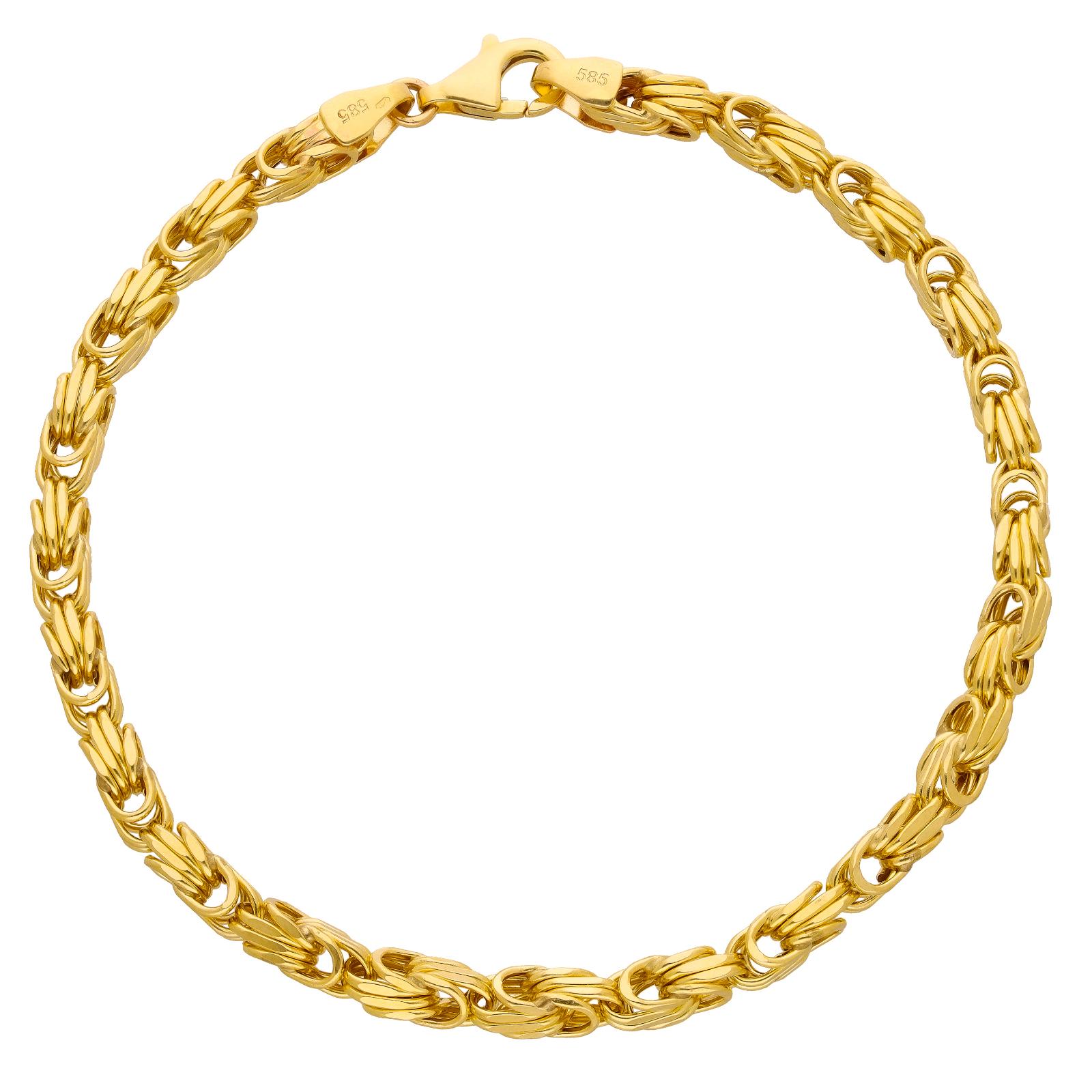 Nový zlatý náramok 14kt 5.20g 22cm 000691905233 - Šperky