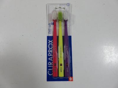 Nové zubní kartáčky Curaprox 1560 Soft 3Ks  