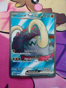 Pokémon karta Great Tusk ex (SVI 230) - Scarlet & Violet