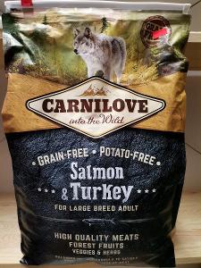 Granule pro psa, Carnilove Salmon  Turkey 2x  4 kg 
