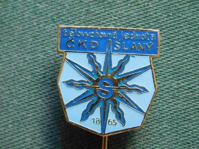1865 - Tělovýchovná Jednota ČKD - Slaný - okres Kladno (velký odznak