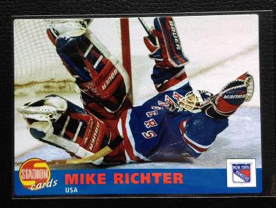 Mike Richter 2000 Stadion cards #152 New York Rangers