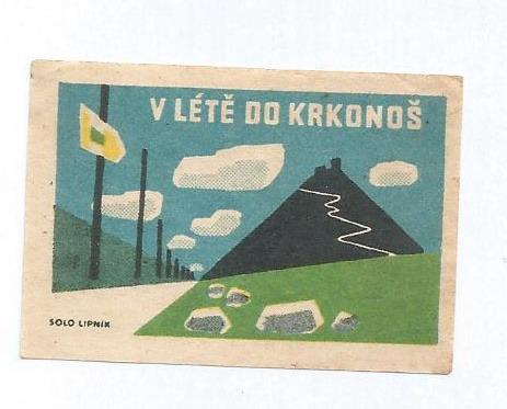 K.č. 2- 1300 V lete do Krkono... 1958 Solo Lipník - Zberateľstvo