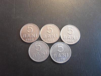 Rumunsko  5 Bani  1966,75