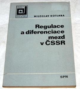 REGULACE A DIFERENCIACE MEZD V ČSSR M.Kotlaba SPN 1981