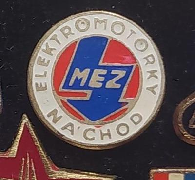 P212 Odznak MEZ elektromotory Náchod 